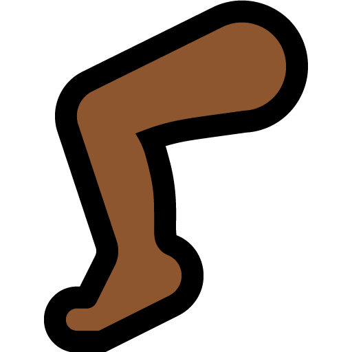 Leg: Medium-Dark Skin Tone, the design in this release