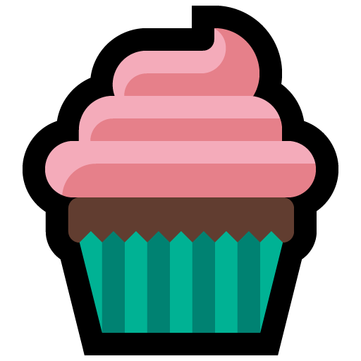 Cupcake as drawn by Microsoft in Windows 11