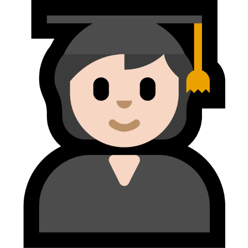 student: light skin tone — Microsoft