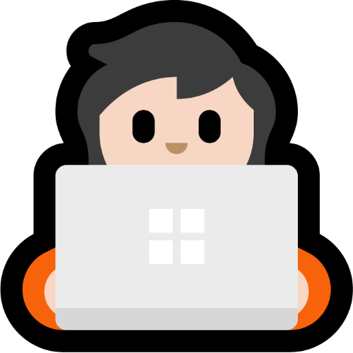 technologist: light skin tone — Microsoft