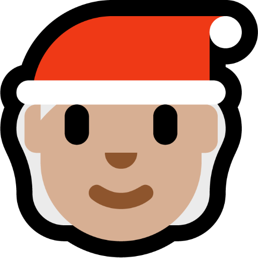 Mx Claus: medium-light skin tone — Microsoft