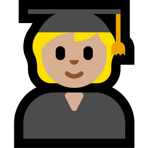 student: medium-light skin tone — Microsoft