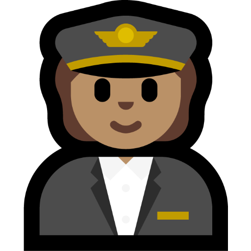 pilot: medium skin tone — Microsoft