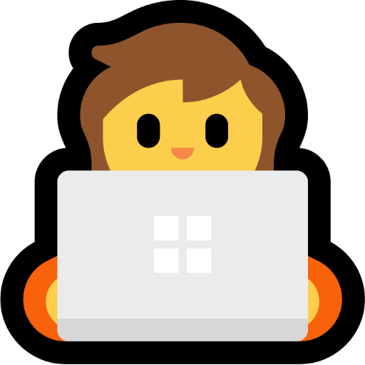 Technologist as drawn by Microsoft in Windows 11