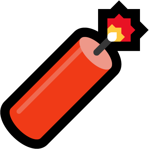 Firecracker as drawn by Microsoft in Windows 11