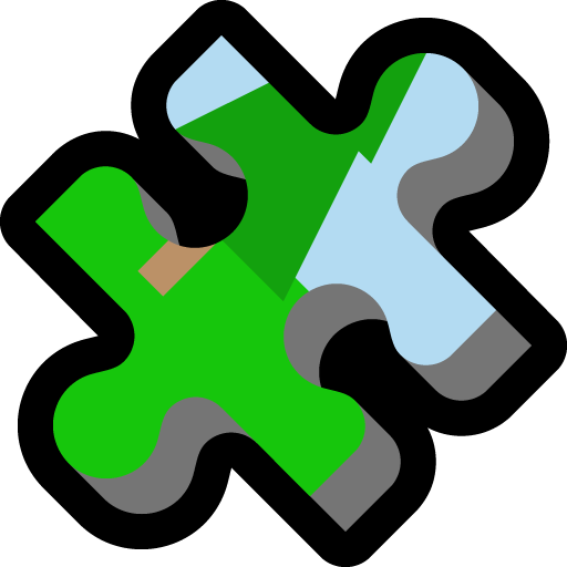 Puzzle Piece as drawn by Microsoft in Windows 11