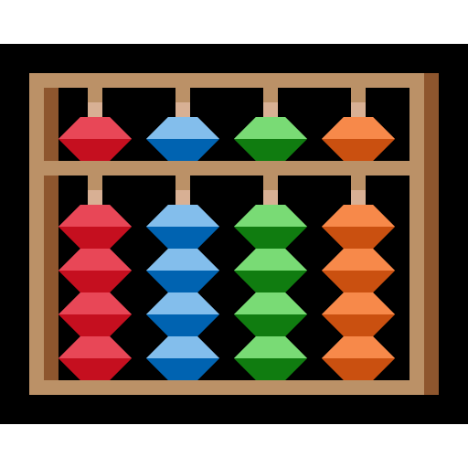 Abacus as drawn by Microsoft in Windows 11