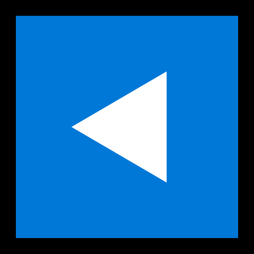 Reverse Button as drawn by Microsoft in Windows 11