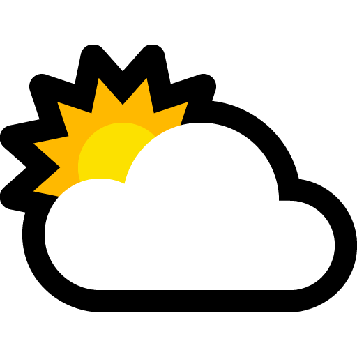 Sonne Hinter Wolke as drawn by Microsoft in Windows 11
