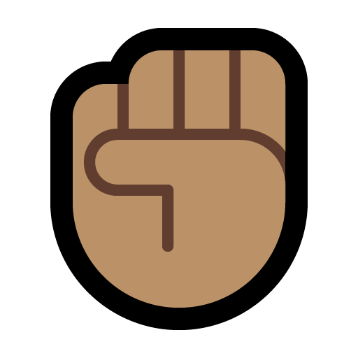 Raised Fist: Medium Skin Tone, the design in this release