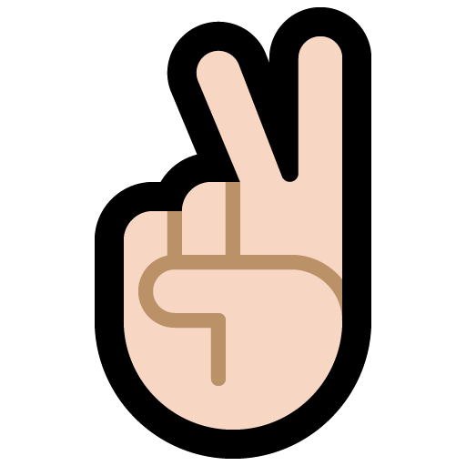 Victory Hand: Light Skin Tone, the design in this release