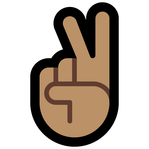 Victory Hand: Medium Skin Tone, the design in this release