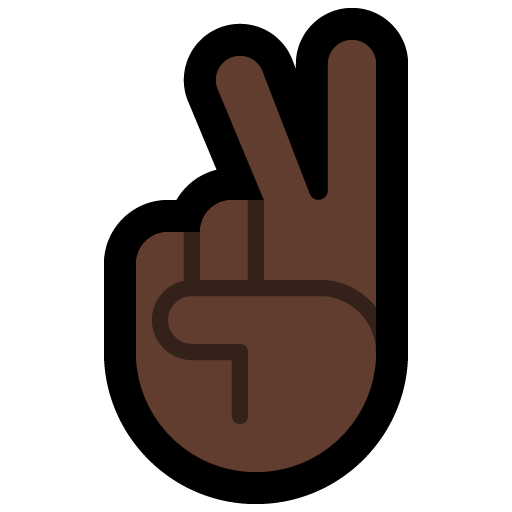 Victory Hand: Dark Skin Tone, the design in this release