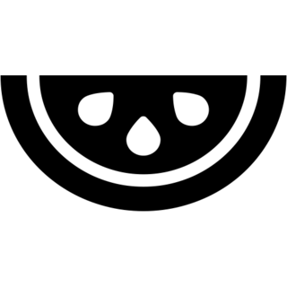 Watermelon as drawn by Microsoft in Windows 8.0