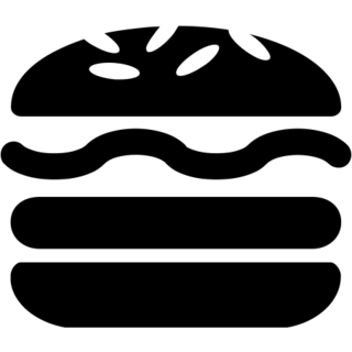 Hamburger as drawn by Microsoft in Windows 8.0