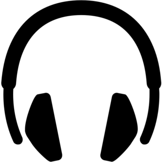Headphone as drawn by Microsoft in Windows 8.0