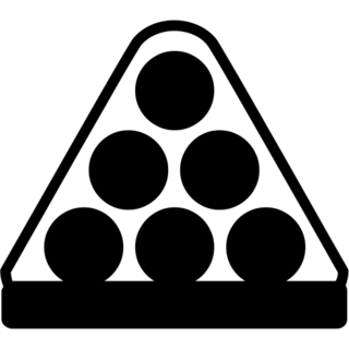 Pool 8 Ball as drawn by Microsoft in Windows 8.0
