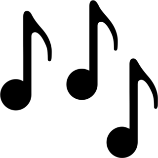 Musical Notes as drawn by Microsoft in Windows 8.0