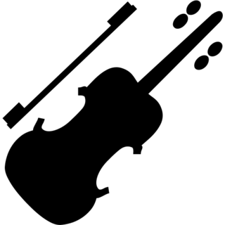 Violin as drawn by Microsoft in Windows 8.0