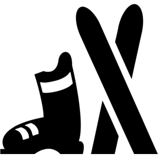 Skis as drawn by Microsoft in Windows 8.0