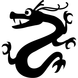 Dragon as drawn by Microsoft in Windows 8.0