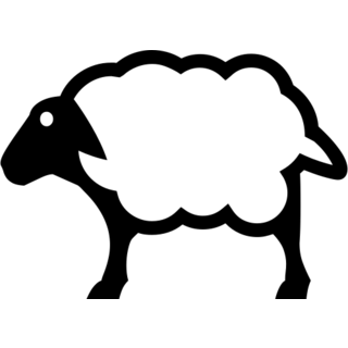 Ewe as drawn by Microsoft in Windows 8.0