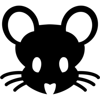 Mouse Face as drawn by Microsoft in Windows 8.0