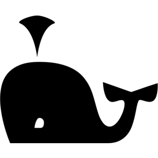 Spouting Whale as drawn by Microsoft in Windows 8.0