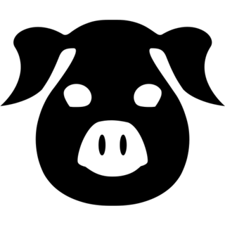 Pig Face as drawn by Microsoft in Windows 8.0