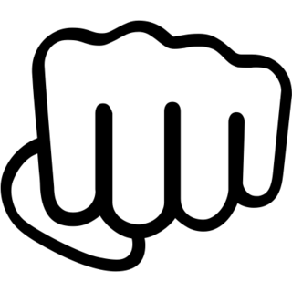 Oncoming Fist, the design in this release