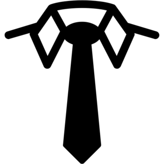 Necktie as drawn by Microsoft in Windows 8.0