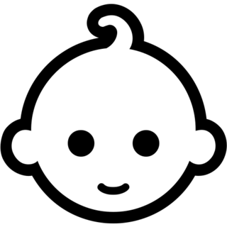 Baby as drawn by Microsoft in Windows 8.0