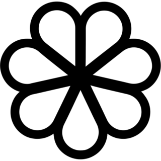 White Flower as drawn by Microsoft in Windows 8.0