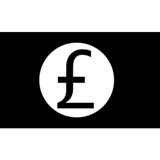Pound Banknote as drawn by Microsoft in Windows 8.0