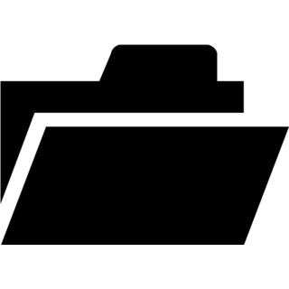 Open File Folder as drawn by Microsoft in Windows 8.0
