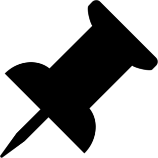 Pushpin as drawn by Microsoft in Windows 8.0