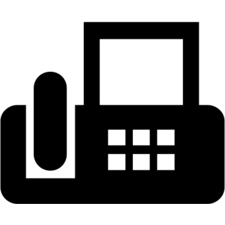 Faxgerät as drawn by Microsoft in Windows 8.0