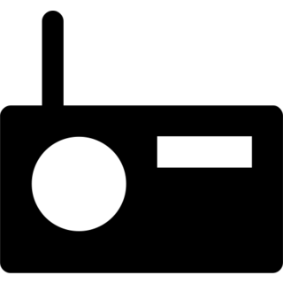 Radio as drawn by Microsoft in Windows 8.0