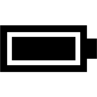 Battery as drawn by Microsoft in Windows 8.0