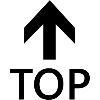 TOP Arrow as drawn by Microsoft in Windows 8.0