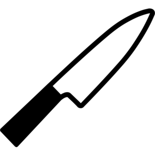 菜刀 as drawn by Microsoft in Windows 8.0