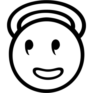 Smiling Face with Halo, the design in this release