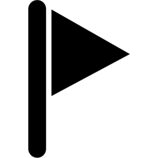 Triangular Flag as drawn by Microsoft in Windows 8.0