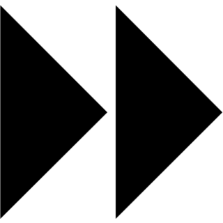 Fast-Forward Button as drawn by Microsoft in Windows 8.0