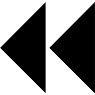 Fast Reverse Button as drawn by Microsoft in Windows 8.0