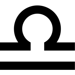 Libra as drawn by Microsoft in Windows 8.0