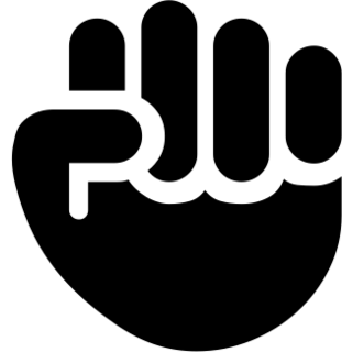 Raised Fist, the design in this release