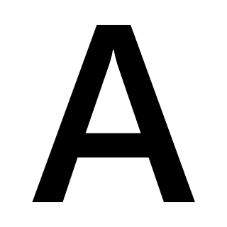 Regional Indicator Symbol Letter A, the previous design