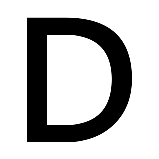 Regional Indicator Symbol Letter D, the previous design