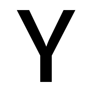 Regional Indicator Symbol Letter Y, the previous design